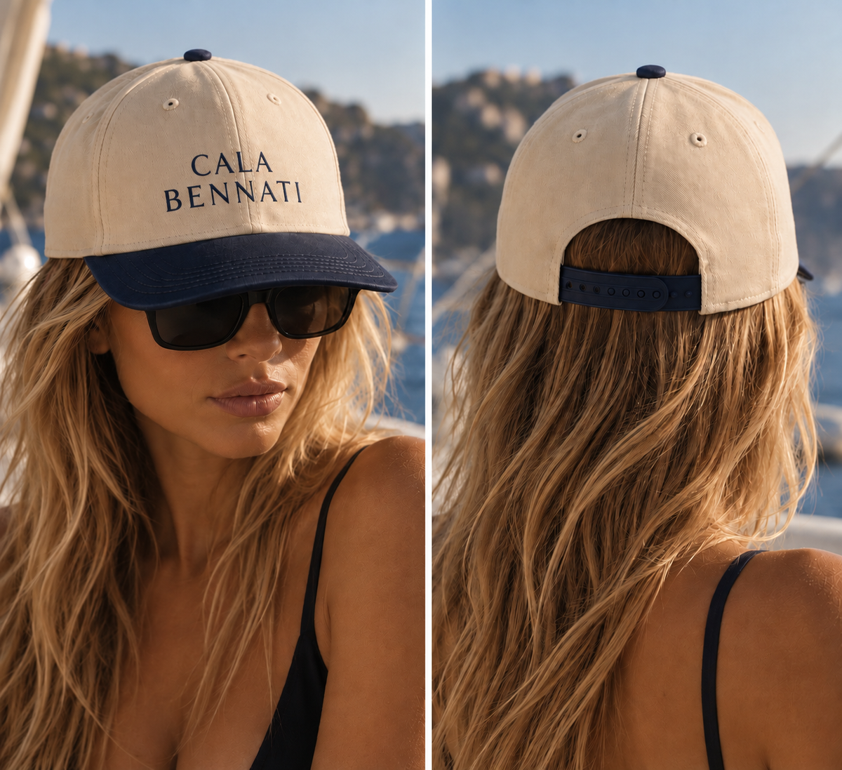 Trucker hat Cala cream
