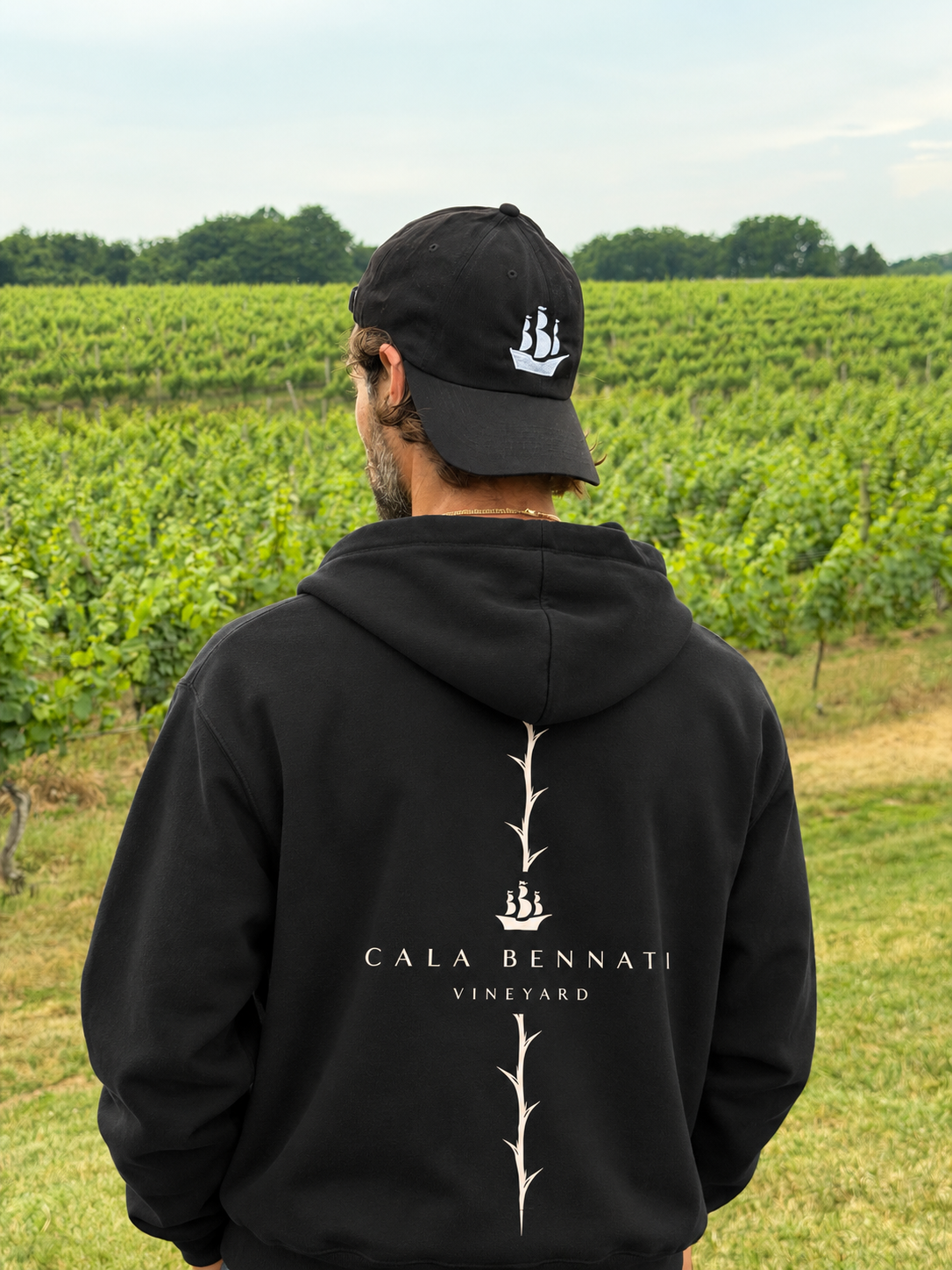 Spina Hoodie Black