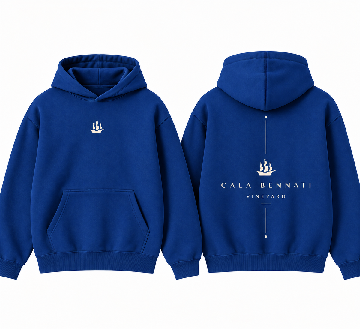 Origin Hoodie blue